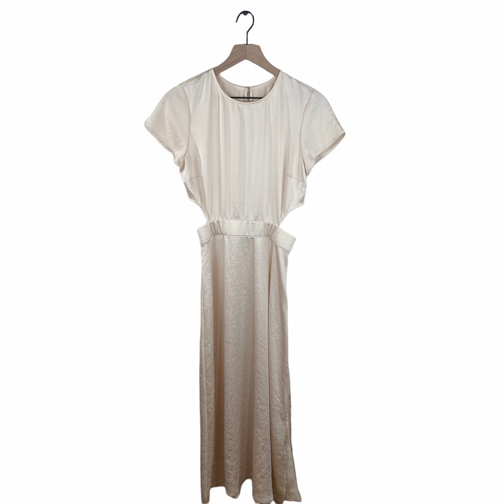 ba&sh Ritz Dress in Pale Peach - Picture 4 of 12